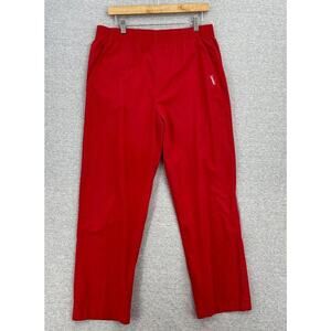 Landau Scrub Pants Womens Small Red Bottoms Nurse Medical Uniform Pants Vet